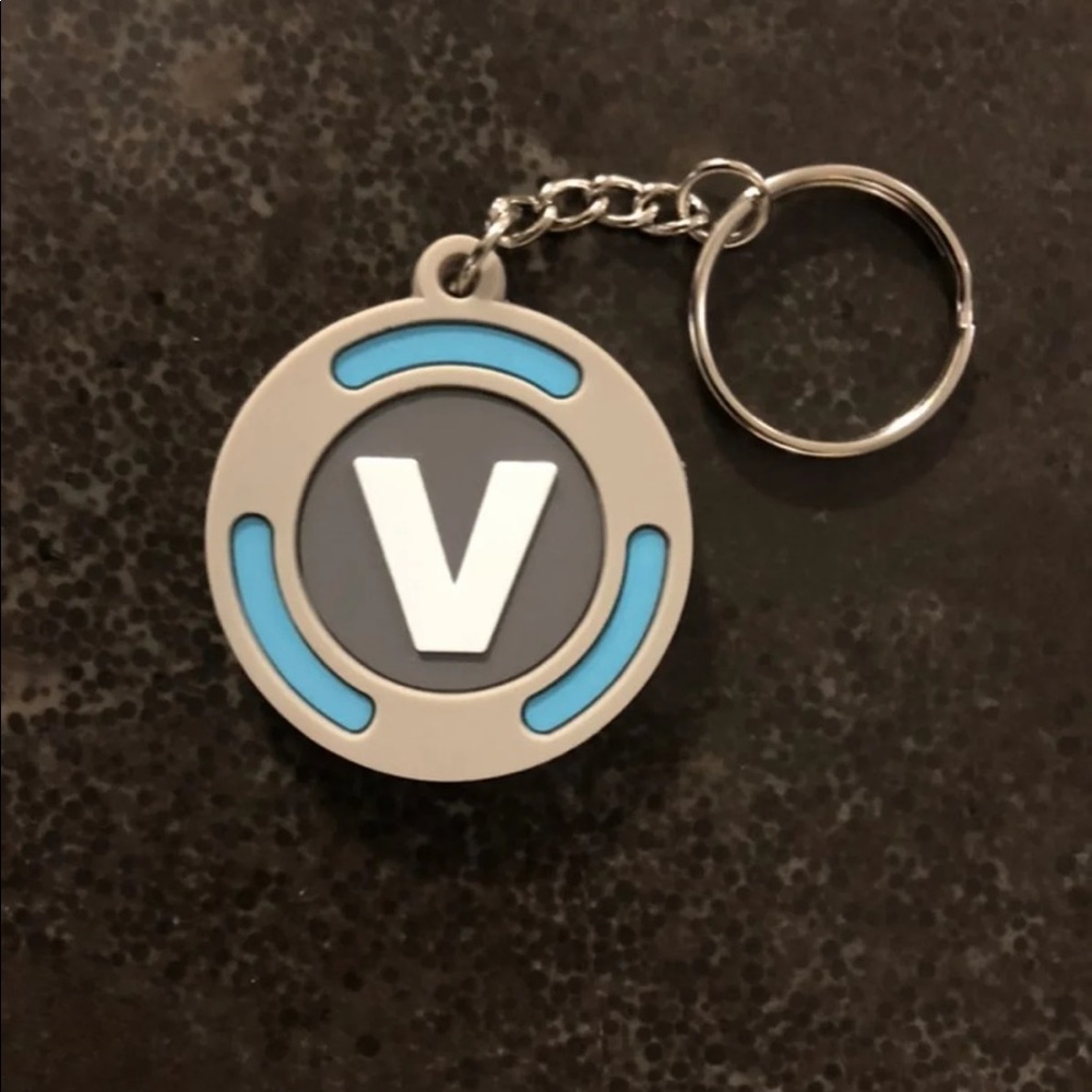 Fortnite V bucks keychain
